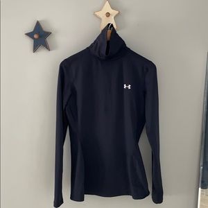 Under armour fitted cold gear turtleneck M